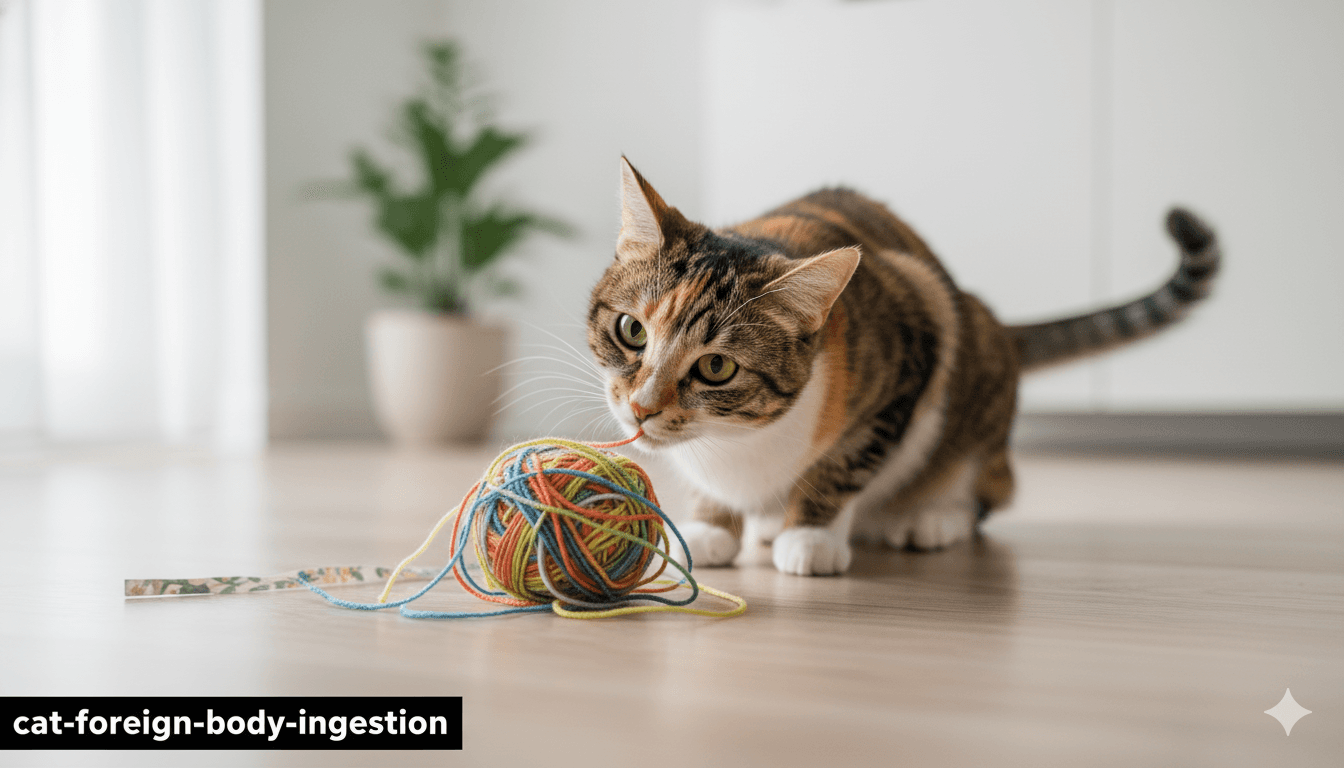 고양이 이물질 삼켰을 때: 집사가 해야 할 것과 하지 말아야 할 것