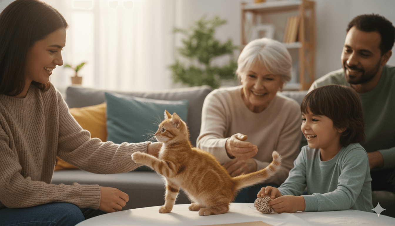 고양이 사회화 가이드: 건강한 고양이로 키우는 법