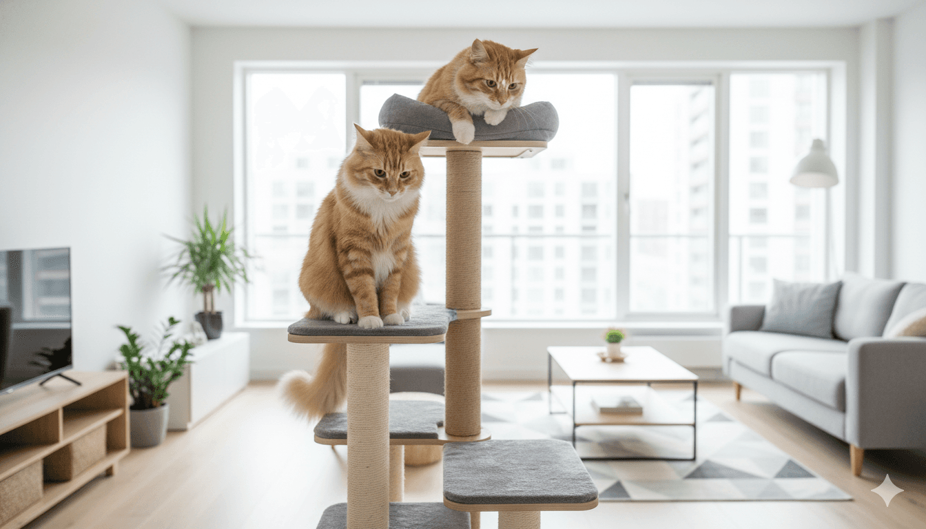 실패 없는 캣타워 선택 가이드: 소재, 크기, 배치 노하우