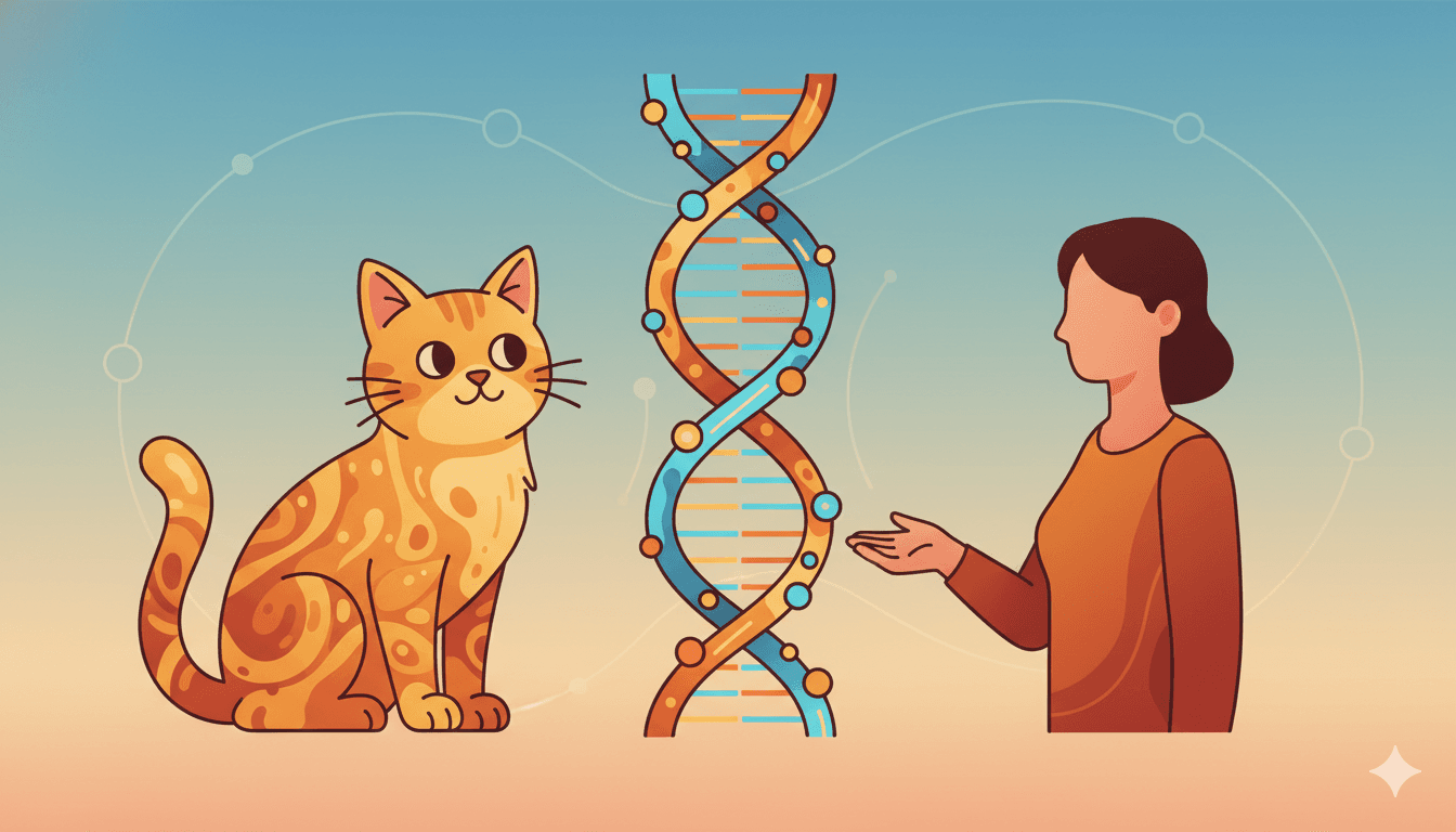 feline human cancer genetic comparison TP53 FBXW7 illustration