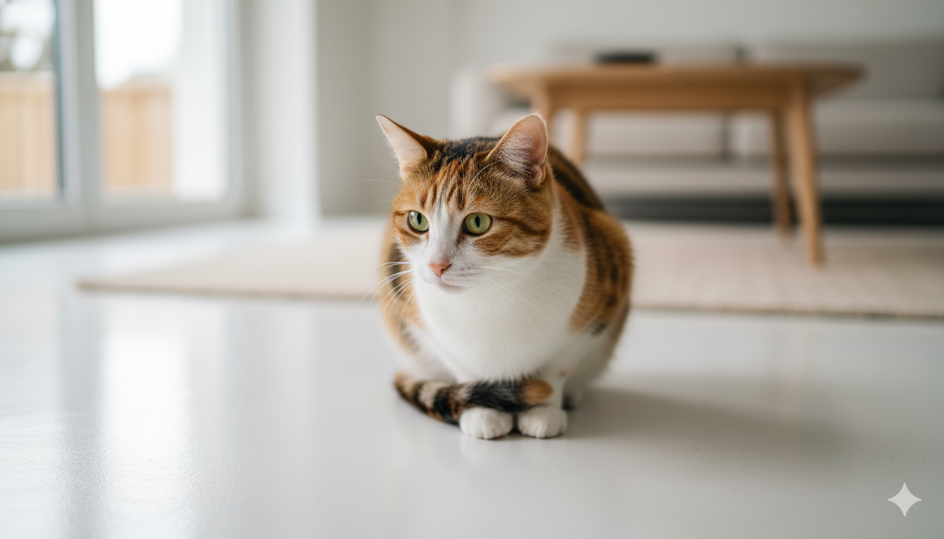 고양이 구토 색깔 가이드